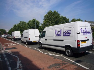 Self Employed Courier Vans